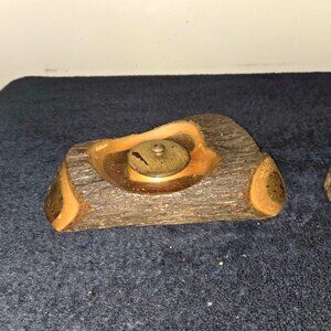 Vintage Abo-Brand Mulga Wood Ink Well